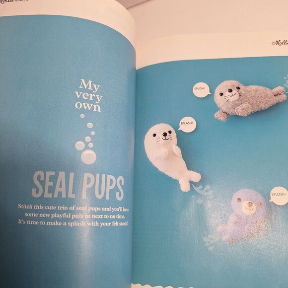 Mollie Makes Issue 6 UK 2011 Magazine Autumn Fruits Harvest Craft Projects - Picture 7 of 13